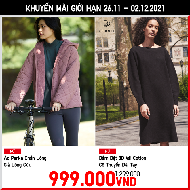 Nghía thử đồ UNIQLO sale mạnh dịp Black Friday: Quần leggings siêu ấm chỉ còn 249K, áo lông hot hit cũng có giá sale cực hời - Ảnh 8. Nghía thử đồ UNIQLO sale mạnh dịp Black Friday: Quần leggings siêu ấm chỉ còn 249K, áo lông hot hit cũng có giá sale cực hời - Ảnh 8.