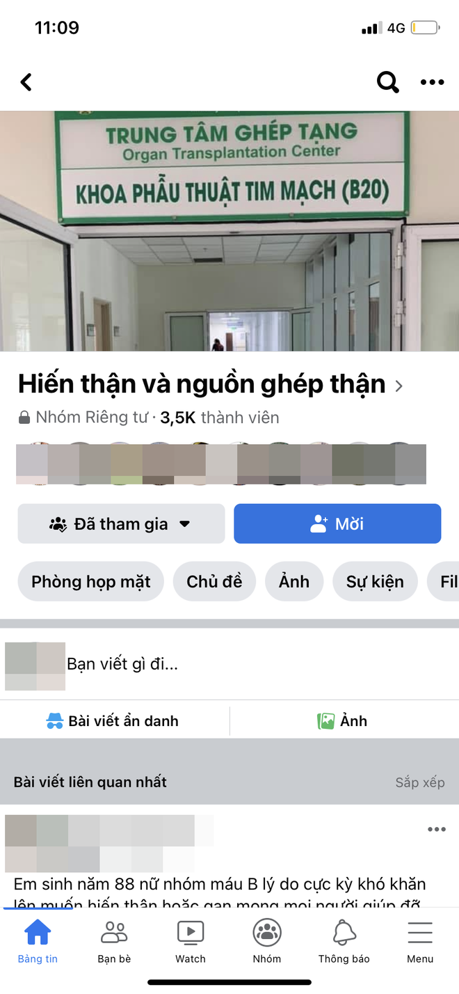 Phóng sự đặc biệt đường dây mua bán nội tạng - kỳ 1: Đằng sau những group &quot;hiến tạng nhân đạo&quot; và đoạn chat &quot;mồi&quot; người bán gây sốc - Ảnh 2.