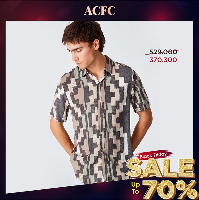 Loạt thương hiệu thời trang đình đám giảm giá cực khủng lên đến 70%++ tại ACFC trong dịp Black Friday này! - Ảnh 2.