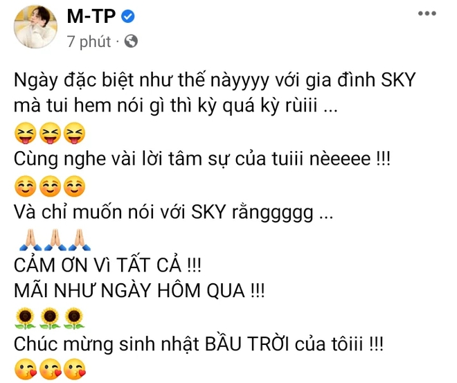 Sơn Tùng nhắn gửi tới fan trong ngày đặc biệt, dứt khoát tháo nhẫn đôi giữa tin đồn cưới Hải Tú? - Ảnh 3.