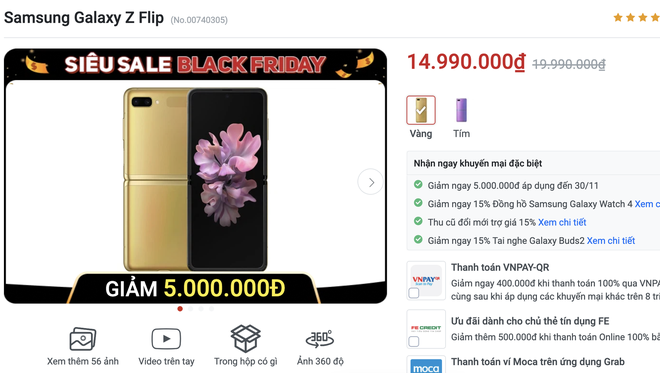 Nhiều smartphone đang giảm giá cực sốc lên đến 7 triệu đồng dịp Black Friday 2021 - Ảnh 5.