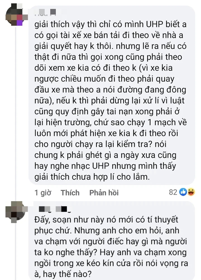 Netizen thổi bùng tranh cãi về cách giải thích và xử lý của Ưng Hoàng Phúc trong lùm xùm gây tai nạn xe, liệu có hợp lý? - Ảnh 4.