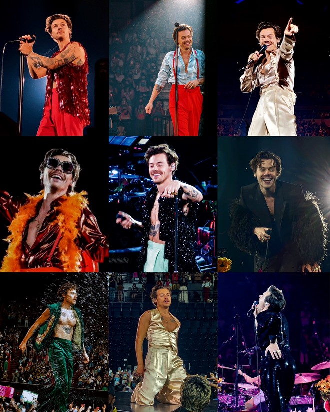 Harry Styles khóa môi đắm đuối nam nghệ sĩ ngay trước sự chứng kiến của hàng nghìn fan tại concert - Ảnh 3.