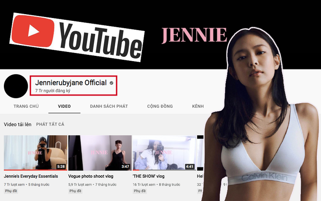 Lisa, Jennie và Rosé (BLACKPINK) đều có hàng triệu người theo dõi trên kênh YouTube cá nhân nhưng chỉ Jennie là vẫn thiếu điều này? - Ảnh 3.
