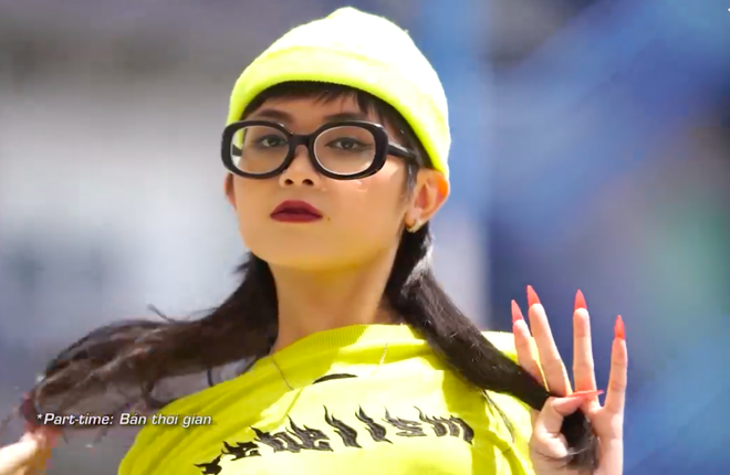 Xuất hiện nữ thí sinh Rap Việt khiến Binz đỏ mặt, cười tủm tỉm khi vừa lộ diện - Ảnh 5.