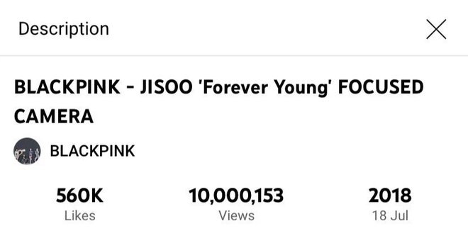 Debut 5 năm nhưng đến giờ Jisoo (BLACKPINK) mới có fancam 10 triệu view đầu tiên: Video này có gì đặc biệt? - Ảnh 1.