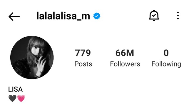 Lisa (BLACKPINK) cán mốc 66 triệu follower Instagram, đứng đầu Kpop với loạt kỷ lục khủng đố ai làm lại! - Ảnh 2.