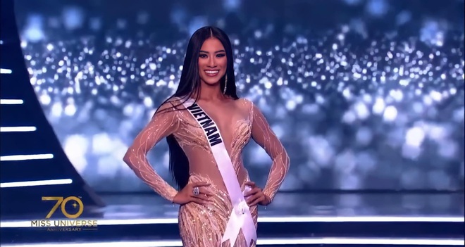 Zoom cận Kim Duyên trong đêm bán kết Miss Universe: Nhan sắc và thần thái đỉnh, cơ hội nào cho vị trí trong Top 5? - Ảnh 8.