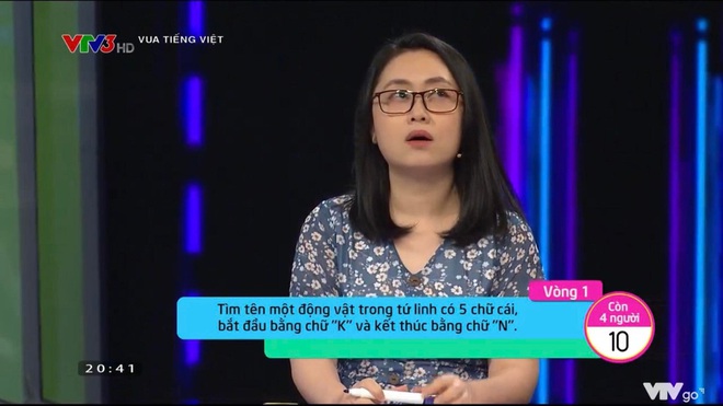 Chữ Tiếng Việt: Con gì thuộc loài bò sát, tên bắt đầu bằng “T” kết thúc bằng “E”: Người chơi bó tay - Ảnh 4.