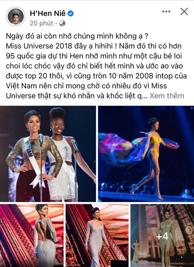 Trước giờ Kim Duyên bước vào chung kết Miss Universe, HHen Niê nhắc gì về thành tích chấn động Vbiz - Ảnh 2.