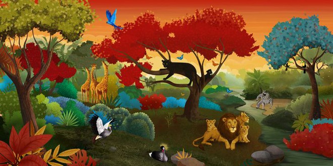 Nh&igrave;n v&agrave;o bức tranh m&agrave;u m&egrave; n&agrave;y: Điều nh&igrave;n thấy đầu ti&ecirc;n sẽ tiết lộ nỗi sợ, thứ g&acirc;y rắc rối cho bạn hiện tại - Ảnh 1.