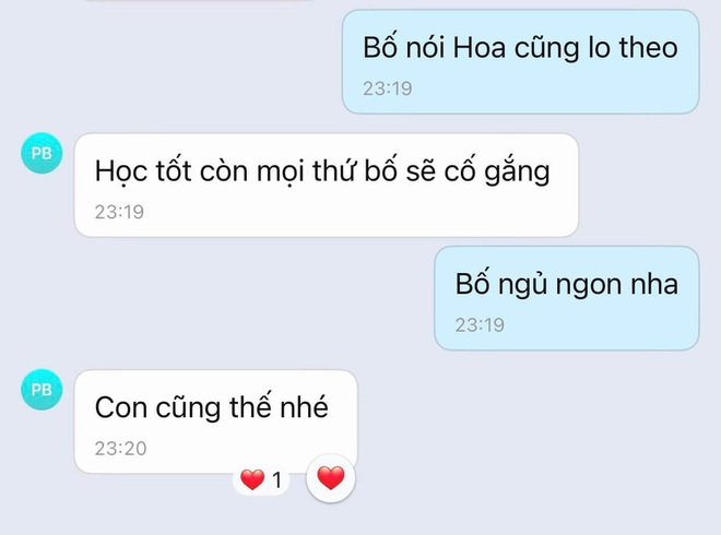 Bố than thở sợ thua với con g&aacute;i, l&yacute; do ph&iacute;a sau khiến ai cũng x&uacute;c động - Ảnh 1.