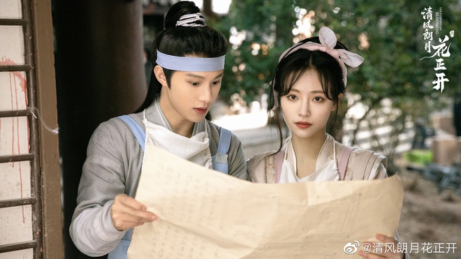 Giật m&igrave;nh với nhan sắc đ&aacute;ng sợ của chị g&aacute;i C&uacute;c Tịnh Y, make up lố đến cứng đơ gấp trăm lần c&ocirc; em ở phim mới - Ảnh 6.