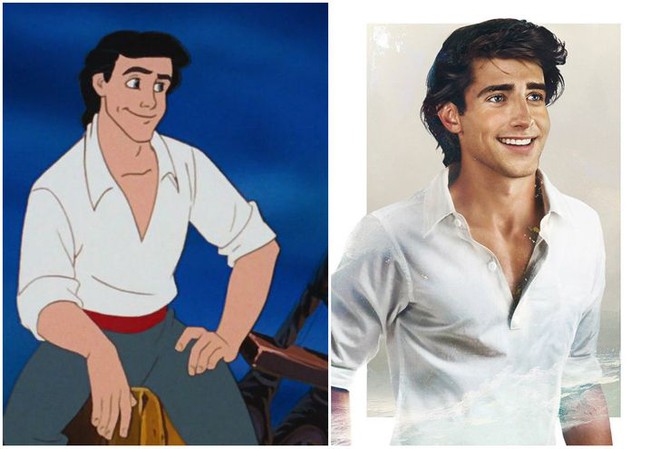 M&ecirc; ngất nhan sắc hội ho&agrave;ng tử Disney nếu h&oacute;a người thật: Tarzan đẹp muốn xỉu, nh&igrave;n ch&agrave;ng Eric bảo sao Ariel sống chết đ&ograve;i l&ecirc;n bờ! - Ảnh 1.