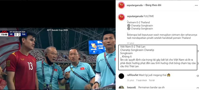 Fan Indonesia đe dọa trọng t&agrave;i trận Việt Nam vs Th&aacute;i Lan: Nếu l&agrave; ch&uacute;ng t&ocirc;i, &ocirc;ng ta chắc chắn kh&ocirc;ng về được nh&agrave; đ&acirc;u  - Ảnh 1.