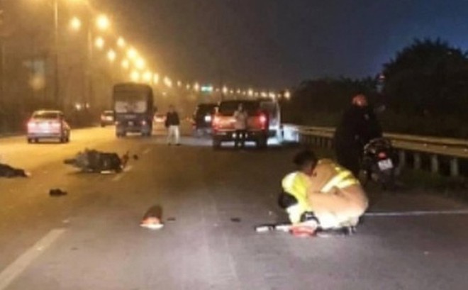Thanh ni&ecirc;n l&aacute;i xe m&aacute;y t&ocirc;ng xe đặc chủng, Đội trưởng CSGT hi sinh - Ảnh 1.