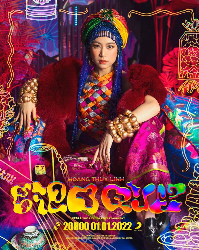 C&ugrave;ng tung poster comeback: Ho&agrave;ng Thuỳ Linh h&oacute;a b&agrave; đồng g&acirc;y &aacute;m ảnh, Touliver l&agrave;m fan... l&oacute;a cả mắt - Ảnh 1.