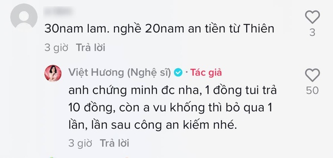 NS Việt Hương bức xúc, đòi ra Công an khi bị antifan vu khống làm việc này suốt 20 năm? - Ảnh 2.