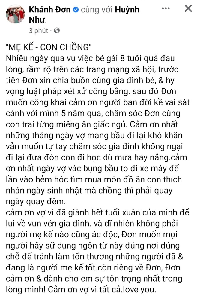 1 sao nam Vbiz khẳng định không phải mẹ kế nào cũng ác độc cùng dẫn chứng cực thuyết phục! - Ảnh 2.