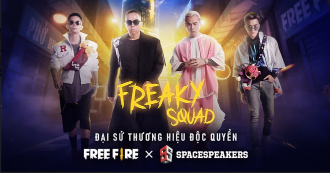 Soi thời trang cực chất của bộ tứ hot nhất SpaceSpeakers bắt tay cùng Free Fire: Cực hip hop và dị biệt! - Ảnh 1.