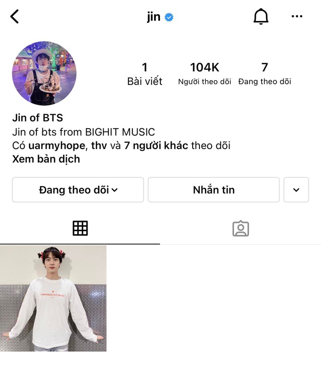 NÓNG BỎNG TAY: 7 thành viên BTS đã chính thức có Instagram cá nhân, cuộc chiến ông vua bà chúa MXH với BLACKPINK bắt đầu rồi! - Ảnh 3.