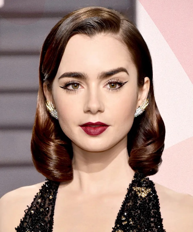 Thế gian vậy mà còn người như Lily Collins: Mắt tím, môi bầm, tóc lởm chởm mà vẫn đẹp lặng người - Ảnh 1.