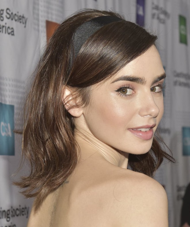 Thế gian vậy mà còn người như Lily Collins: Mắt tím, môi bầm, tóc lởm chởm mà vẫn đẹp lặng người - Ảnh 3.