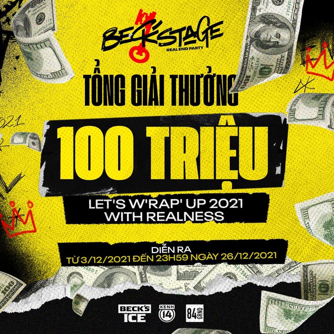 Rap Real cực chất còn có giải thưởng siêu khủng, ngại gì không Let’s w’Rap’ up 2021 with realness luôn và ngay! - Ảnh 4.