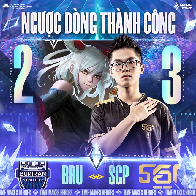 AIC 2021: Saigon Phantom và V Gaming đều khiến người Thái nếm mùi thất bại, nhưng 2 đại diện Việt Nam sẽ chạm mặt nhau tại Tứ kết - Ảnh 2.