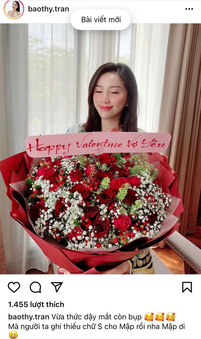 Sao Vbiz trong ngày Valentine 2021: Cẩu lương được thả khắp nơi, Bảo Thy, Thuý Ngân khoe quà lãng mạn, hội FA buồn bã vì cô đơn - Ảnh 5.