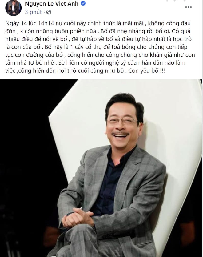 Xót xa cả Vbiz cùng gọi NSND Hoàng Dũng là bố khi hay tin buồn: “Ông bố quốc dân” sẽ còn mãi trong tim mọi người! - Ảnh 4.