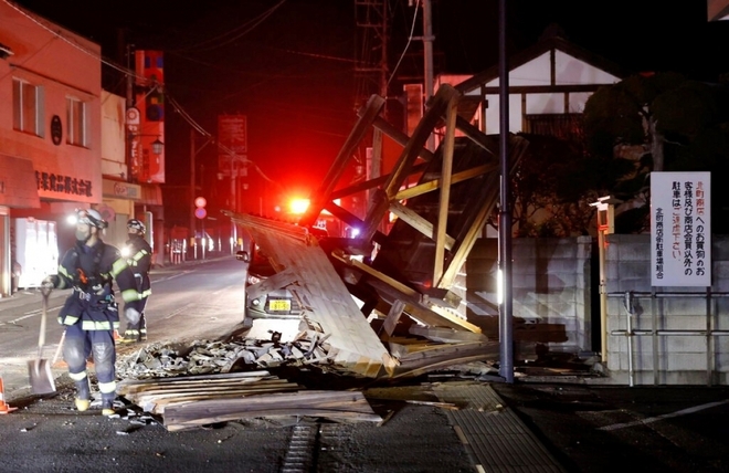 Nhật Bản dồn lực cho công tác khắc phục hậu quả động đất lớn - Ảnh 1.