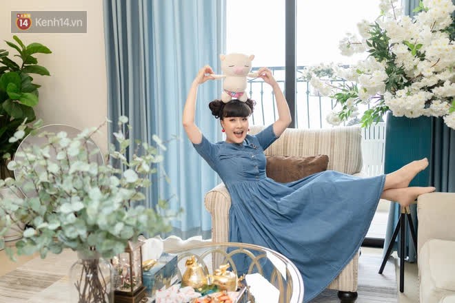 Thăm nhà Táo Y tế Vân Dung: Tiết lộ thứ không thể thiếu trong căn hộ, kể chuyện nhập trạch nhầm nhà cười 3 ngày không hết - Ảnh 6.