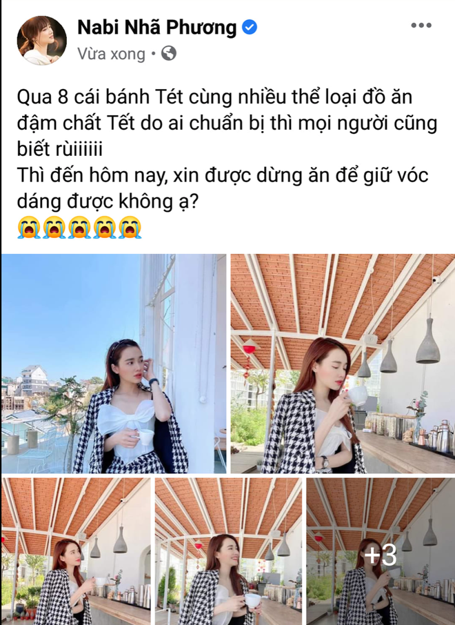 Nhã Phương than phải ép cân vì được ông xã tẩm bổ quá nhiều mùa Tết, netizen nói gì mà cô đổi status ngay? - Ảnh 2.