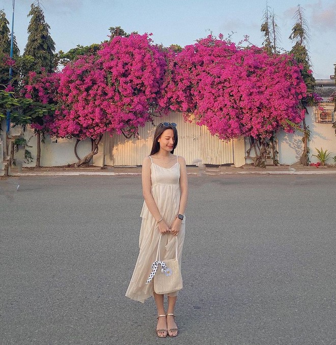 Paper flower truss "extreme" is causing a storm in Vung Tau because its blooming is so beautiful, people are racing to ask for addresses to check-in - Photo 3.