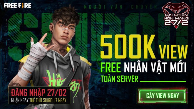 Free Fire: Game Thủ Sẽ Nhận Nhân Vật 