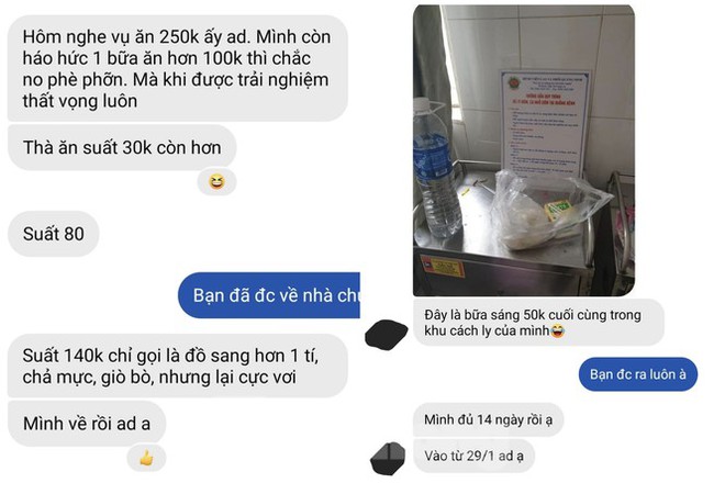 Vụ cắt xén bữa ăn ở Quảng Ninh: Những tin nhắn từ trong khu cách ly - Ảnh 5.