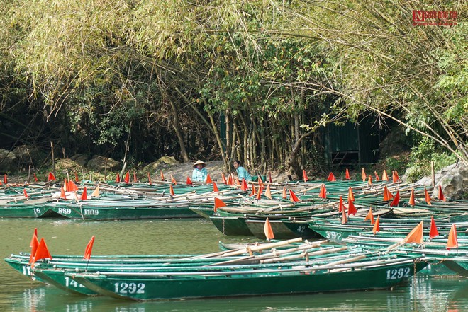 Danh thắng Tràng An vắng lặng chưa từng thấy dịp đầu năm - Ảnh 6.