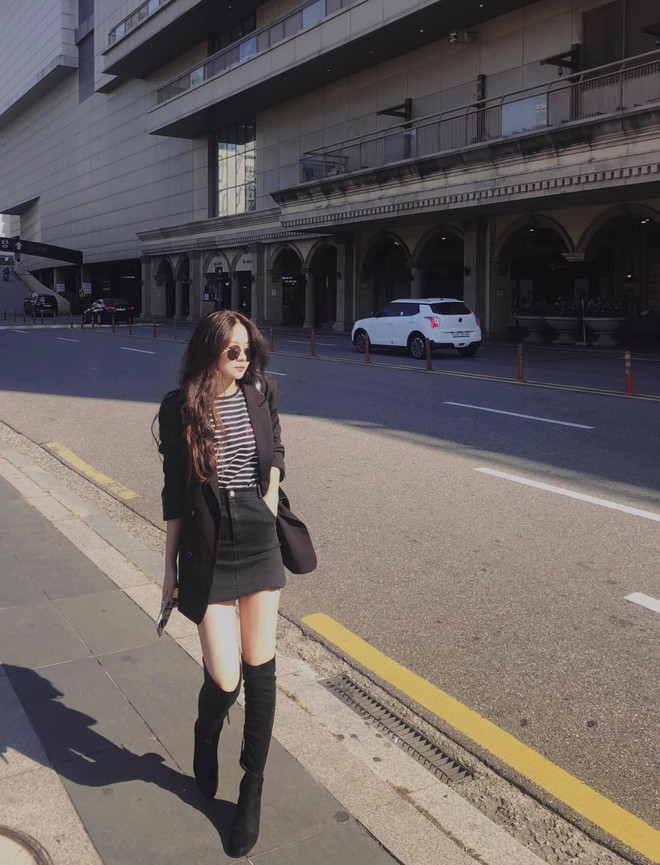 Nhận ra blazer là &quot;chân ái&quot;, cô bạn ăn diện mỗi ngày chất như fashionista Hàn, ảnh street style đẹp như tạp chí - Ảnh 4.