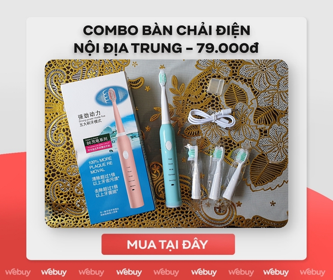 Chỉ 50k là mua được bàn chải điện nội địa Trung, chúng tôi đã thử và đây là kết quả - Ảnh 11.