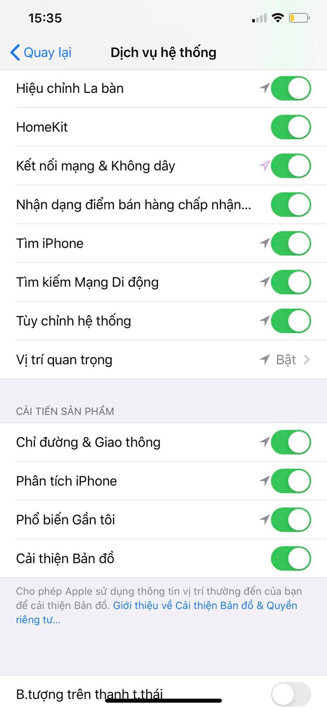 Tắt ngay 4 cài đặt này trên iPhone để tăng tốc, giảm hao pin và giấu kỹ bí mật của bạn! - Ảnh 5.