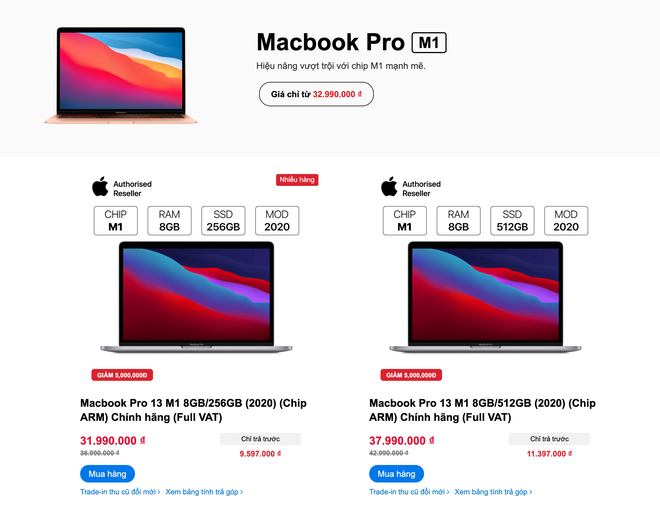 Mua MacBook trên các sàn thương mại điện tử, khuyến mãi giảm nhiều nhưng có rẻ hơn tại các cửa hàng bán lẻ? - Ảnh 6.