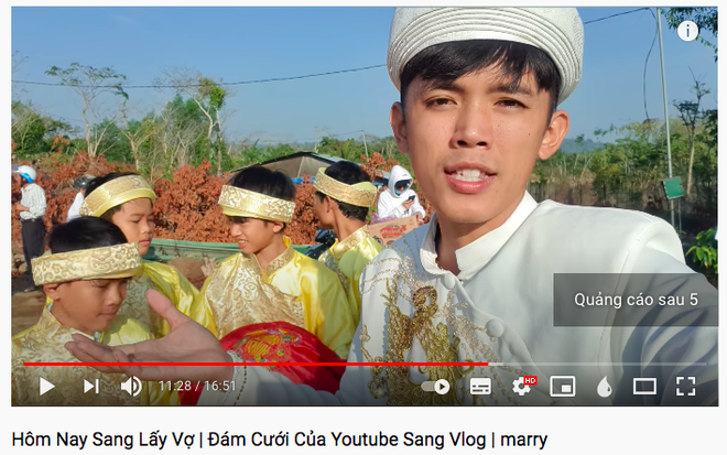 Sang Vlog bất ngờ thông báo cưới vợ: Dàn YouTuber “tràn” vào chúc mừng, tình cảm nhất là chia sẻ của Quỳnh Trần JP - Ảnh 1.