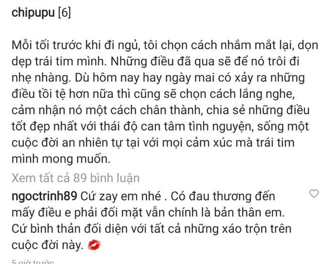 Chi Pu kể về quãng thời gian đen tối trong sự nghiệp, Ngọc Trinh có ngay động thái gây chú ý - Ảnh 3.