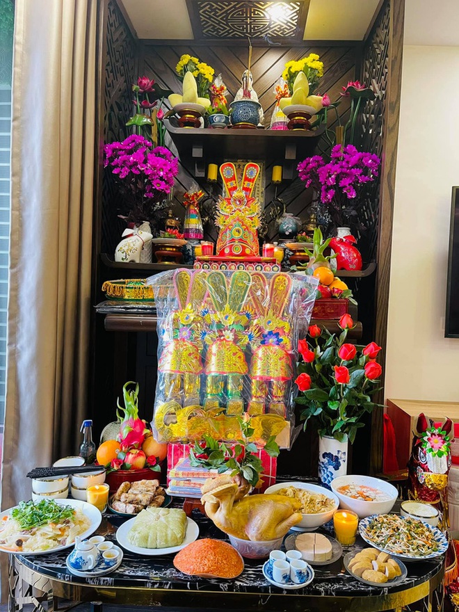 Sao Vbiz tất bật cúng ông Công ông Táo: Thu Minh - Tự Long dâng mâm cỗ thịnh soạn, trầm trồ tay nghề của Văn Mai Hương - Tường San - Ảnh 16. Sao Vbiz tất bật cúng ông Công ông Táo: Thu Minh - Tự Long dâng mâm cỗ thịnh soạn, trầm trồ tay nghề của Văn Mai Hương - Tường San - Ảnh 16.