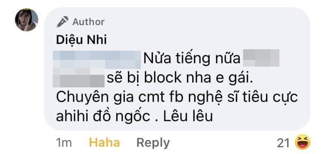 Diệu Nhi đáp trả vừa gắt vừa hài với thánh bình luận khi bị chê lố tại Sao Nhập Ngũ - Ảnh 3.