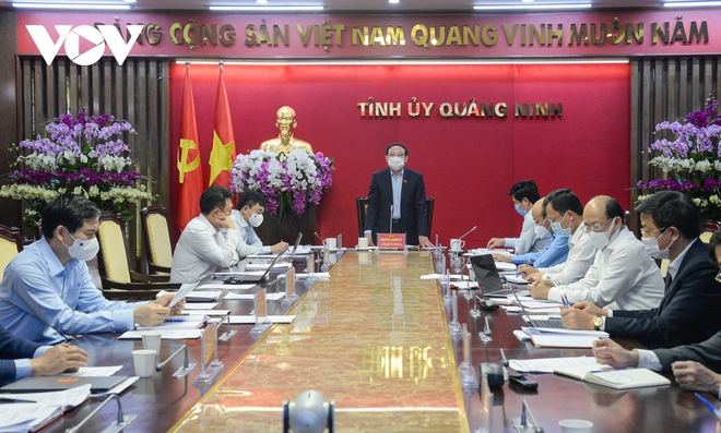 Quảng Ninh ch&iacute;nh thức c&ocirc;ng bố đ&atilde; kiểm so&aacute;t được dịch Covid-19 tr&ecirc;n địa b&agrave;n - Ảnh 1.