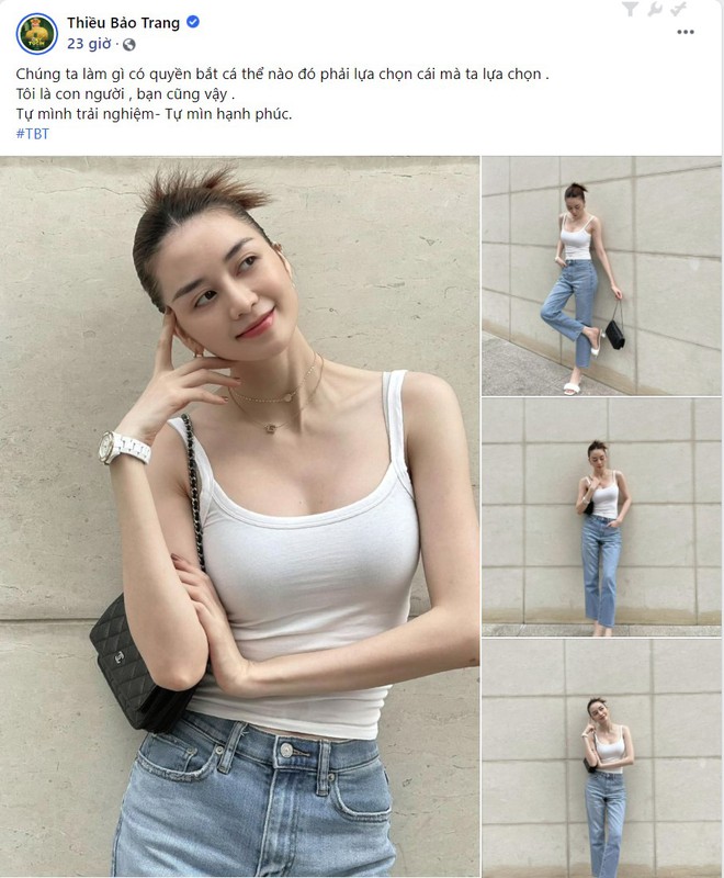Thiều Bảo Trang bỗng c&oacute; chia sẻ đầy ẩn &yacute; về &ldquo;c&aacute; thể n&agrave;o đ&oacute;&rdquo;, lại c&ograve;n r&agrave;o trước antifan cực gắt - Ảnh 2.