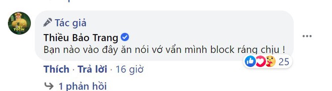 Thiều Bảo Trang bỗng có chia sẻ đầy ẩn ý về “cá thể nào đó”, lại còn rào trước antifan cực gắt - Ảnh 3.
