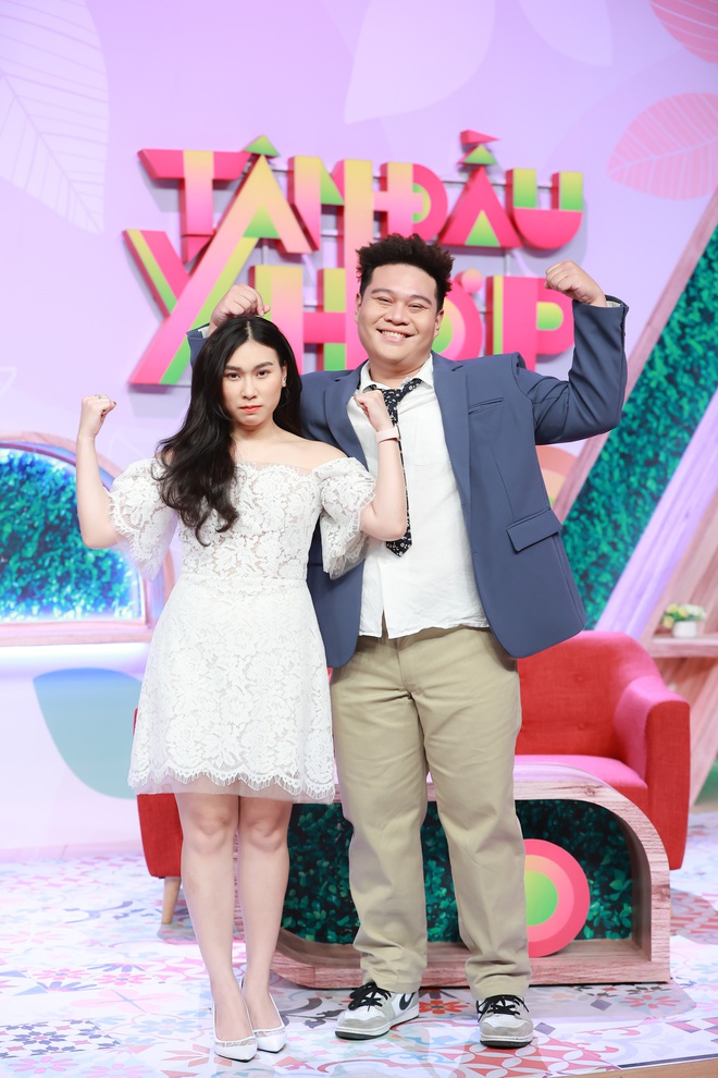 Rapper mũm mĩm Yuno Bigboi khoe vợ huấn luyện viên thể hình trên show thực tế - Ảnh 1.